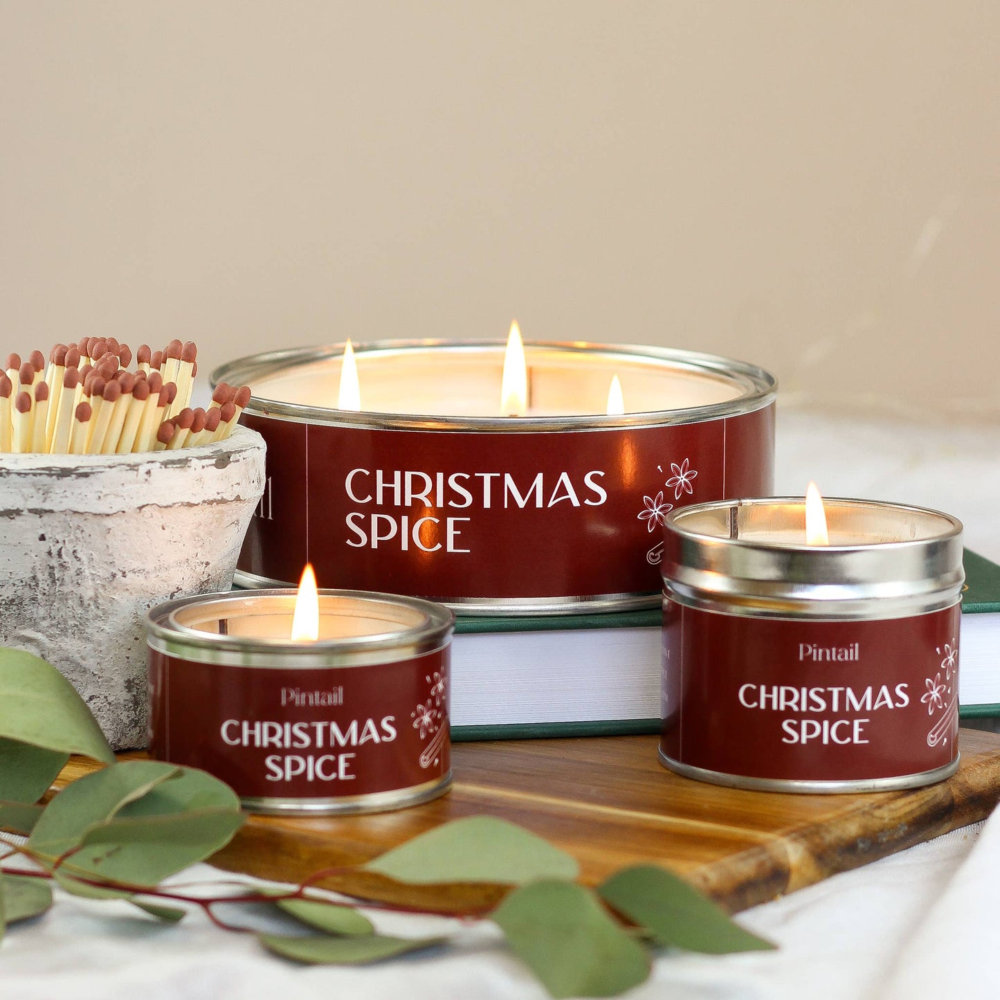 Christmas Spice Paint Pot Candle