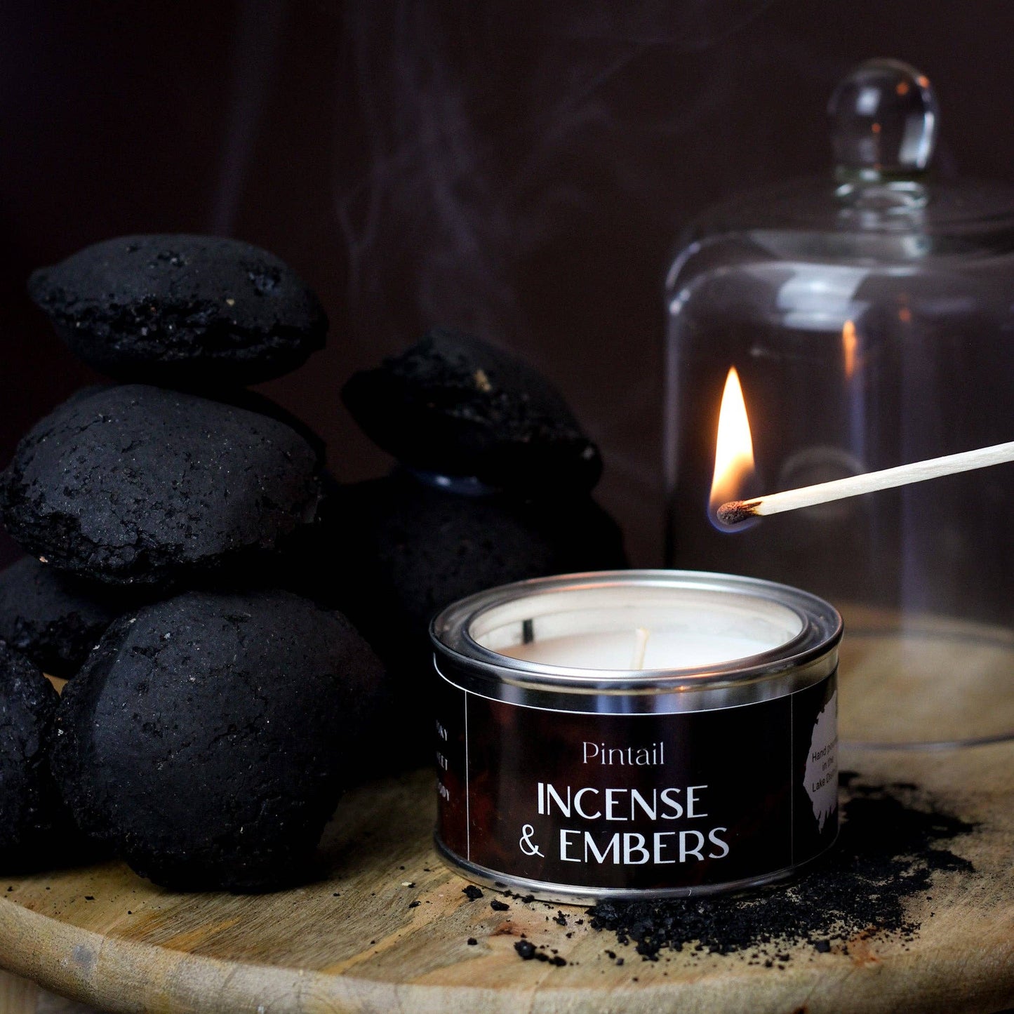 Incense & Embers Paint Pot Candle