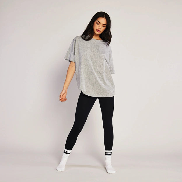 Unisex Threads For All Oversized Heather Grey Tee