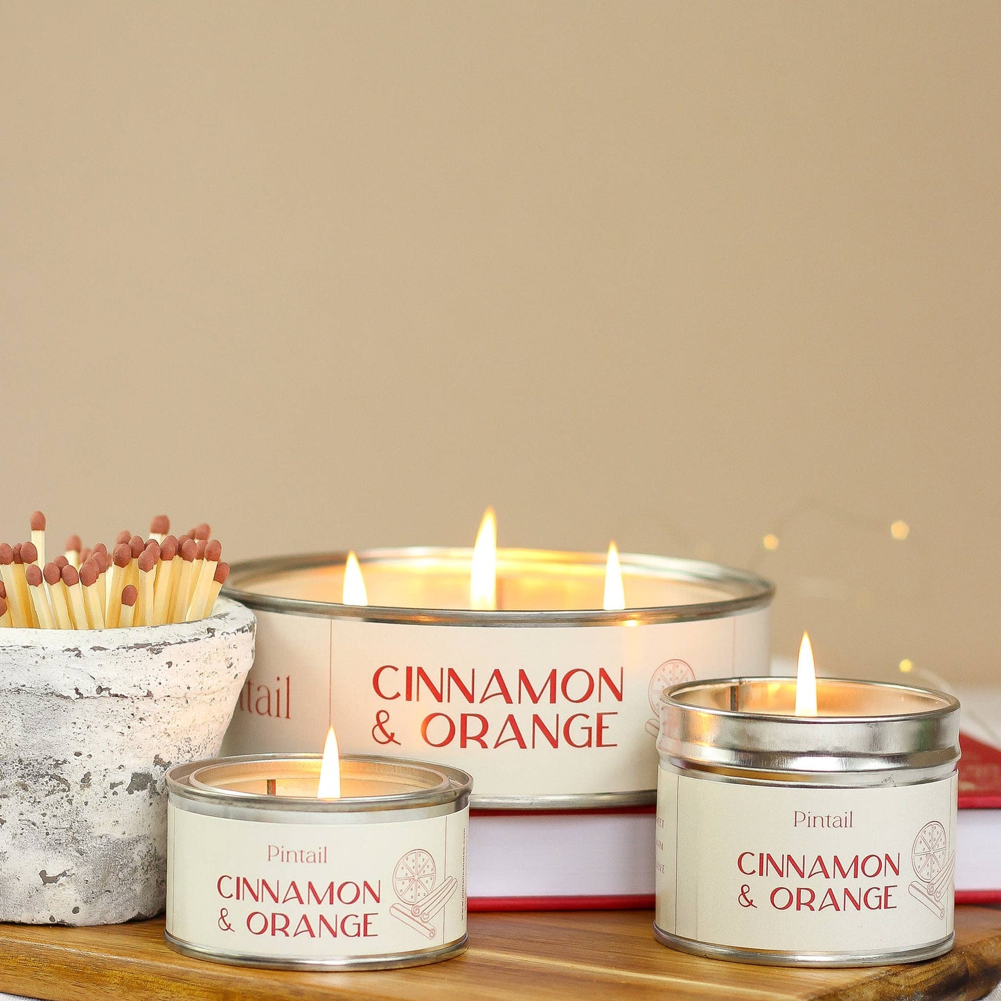 Cinnamon & Orange Paint Pot Candle