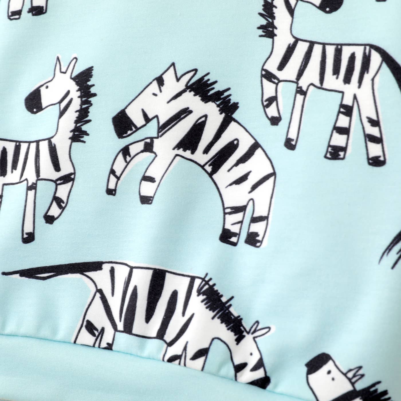 Zebra Print Sweatshirt: 3-6 Months