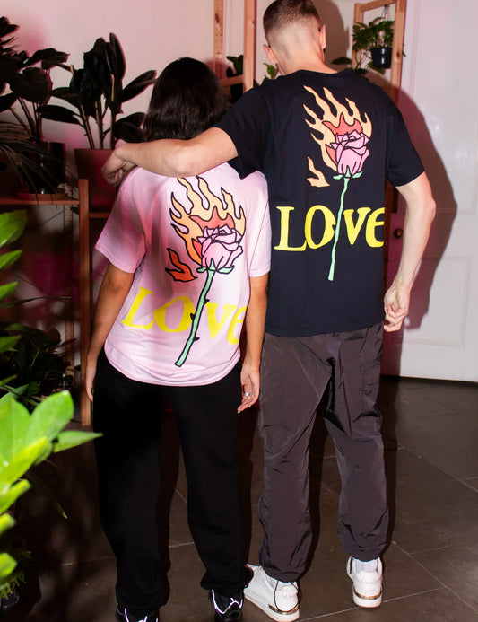 Unisex New Love Club Love Rose Tee