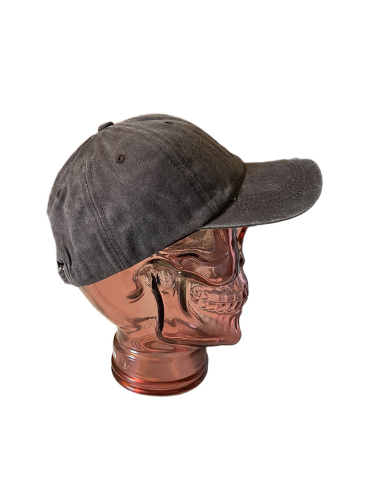 Unisex Brown Acid Wash Baseball Cap