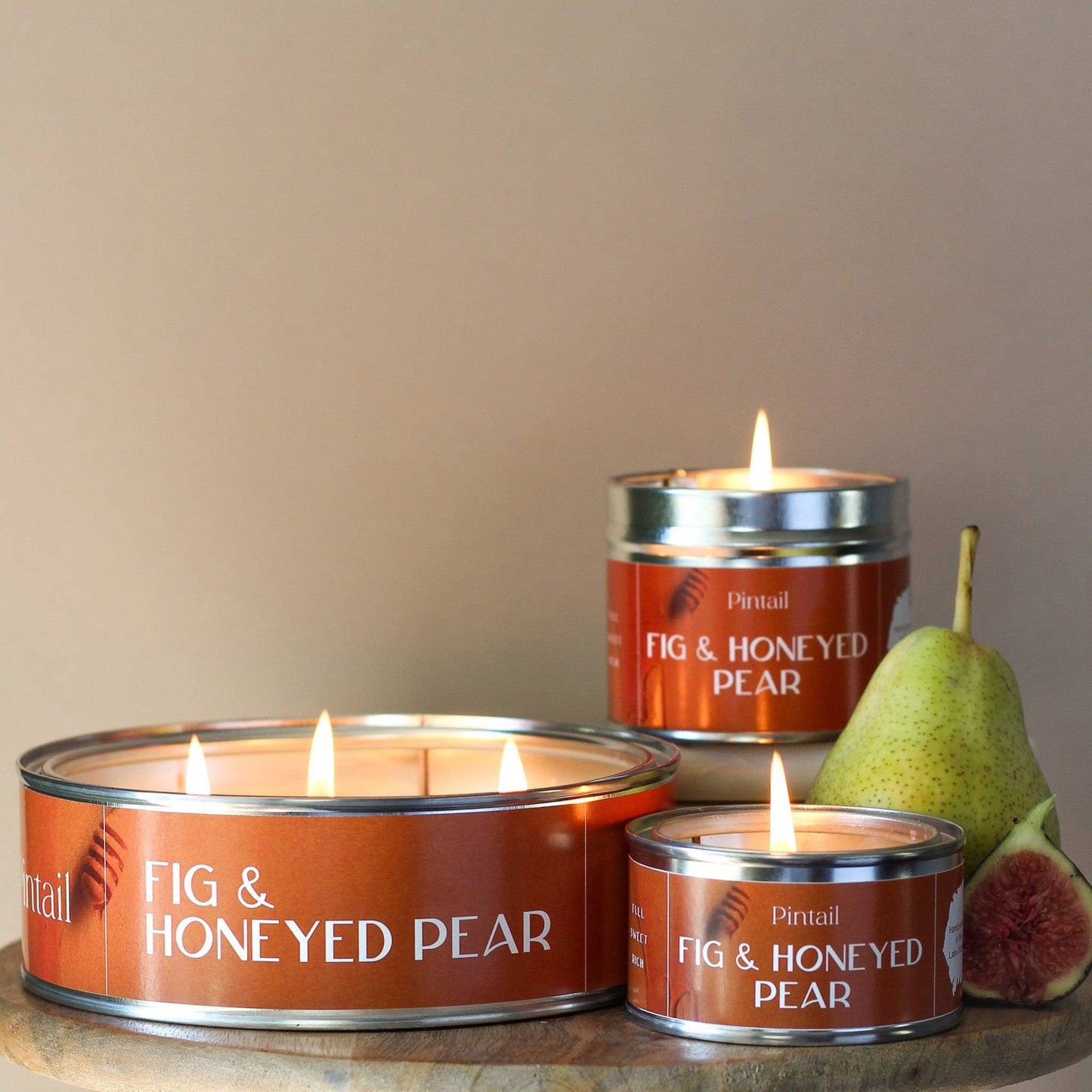 Fig & Honeyed Pear Paint Pot Candle