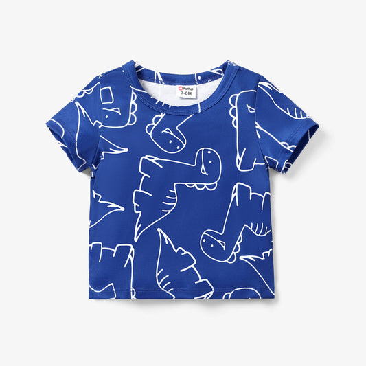 Dinosaur Print T-shirt / 18-24 Months