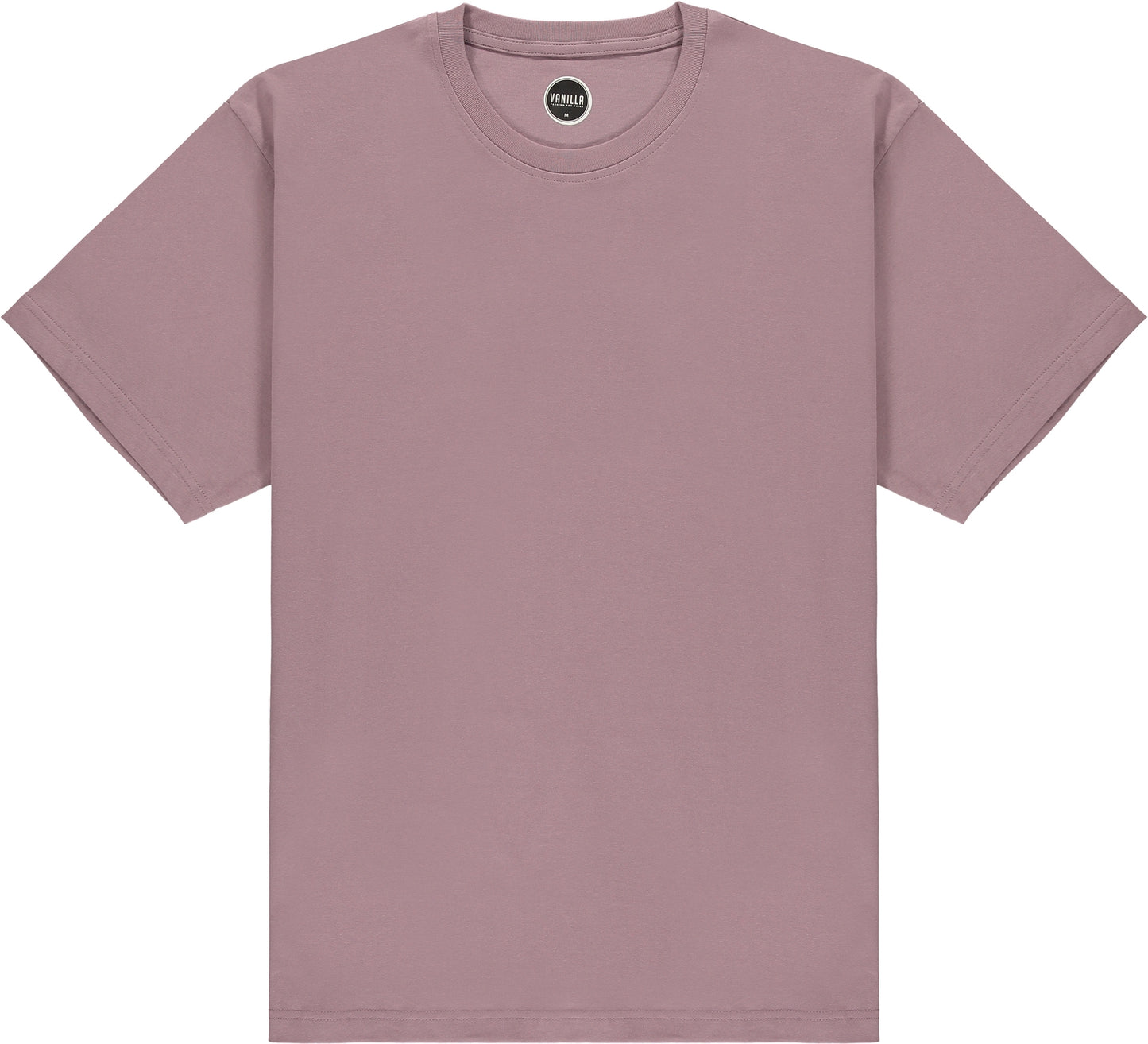 Unisex Threads For All Oversized Greyed Mauve Tee