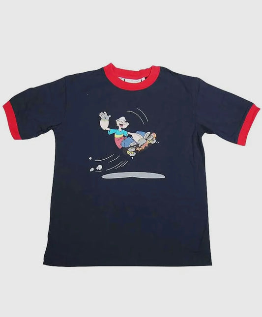 KIDS POPEYE SKATEBOARD TEE