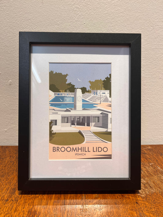 Framed Picture Broomhill Lido