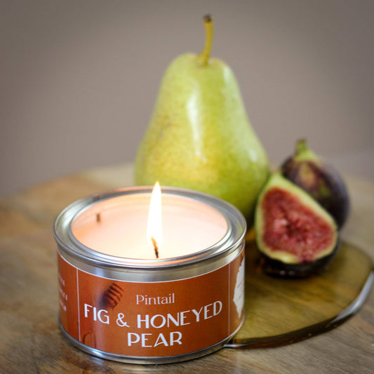 Fig & Honeyed Pear Paint Pot Candle