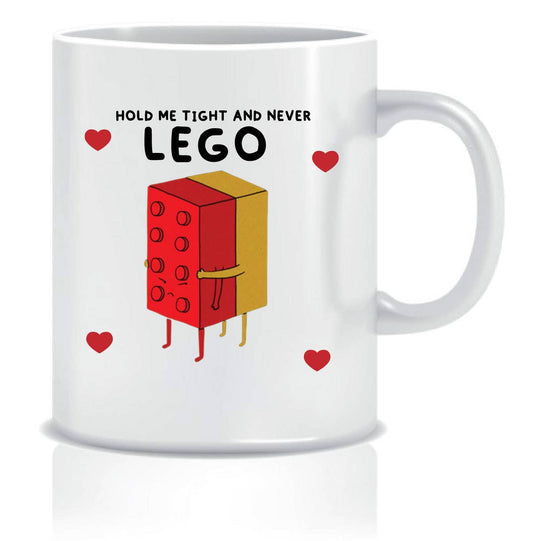 Funny  mug - Never lego -